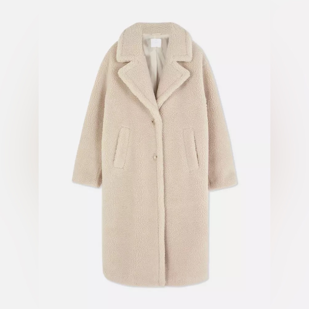 Teddy Longline Jacket